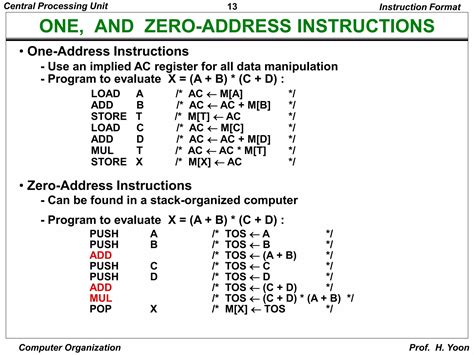 cpu register organizationppt