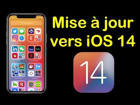 Comment faire la mise à jour iOS 14 sur iPhone installer iOS 14 YouTube