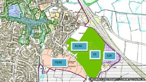 abergele masterplan points    homes bbc news