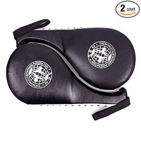 Pack Of 2 Taekwondo Kick Pads Target Karate Boxing Equipment Training