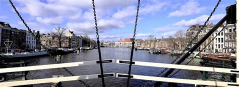 Amsterdam Amstel Vanaf De Magere Brug Colour Discover Highlights