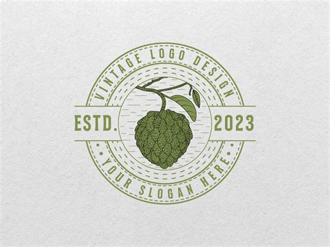 Vintage Fruit Logo by Md Saiful Islam on Dribbble