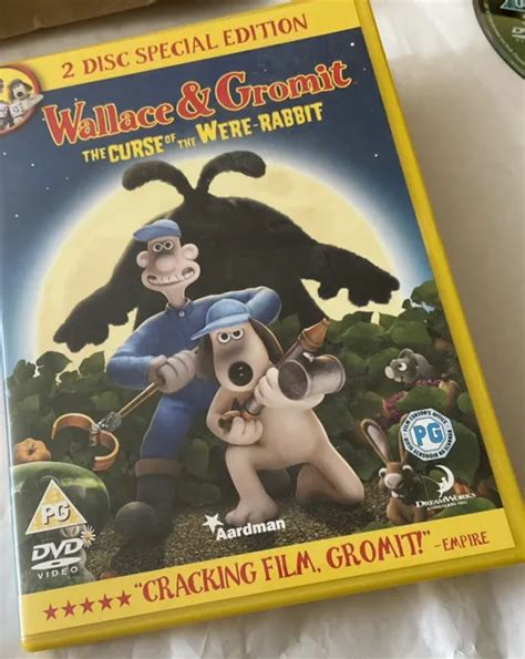 Wallace And Gromit The Curse Of The Were Rabbit Dvd Used But