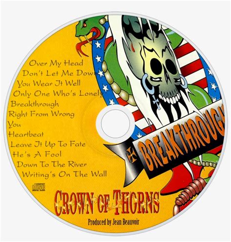 Crown Of Thorns Breakthrough Cd Disc Image Crown Of Thorns