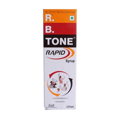 R B Tone Rapid Syrup 225 Ml Price Uses Side Effects Composition