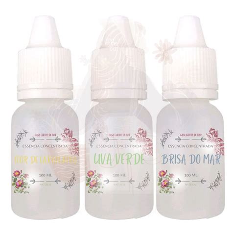 Kit Ess Ncias Combinada Aromatizantes Para Velas Artesanal Shopee