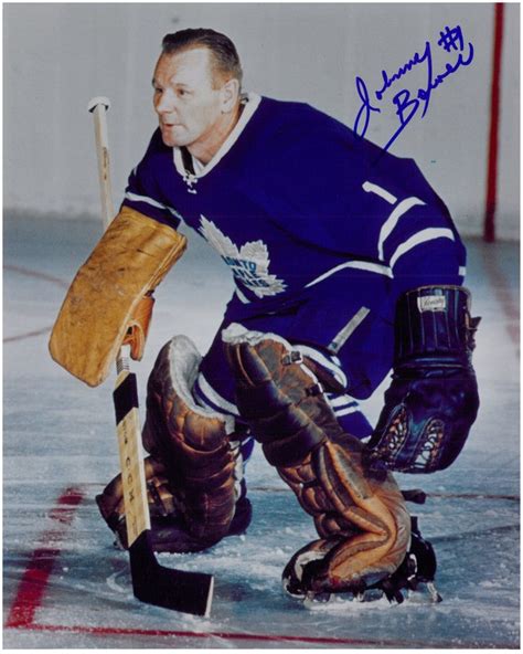 Johnny Bower Autographed Toronto Maple Leafs 8x10 Photo 4 Detroit