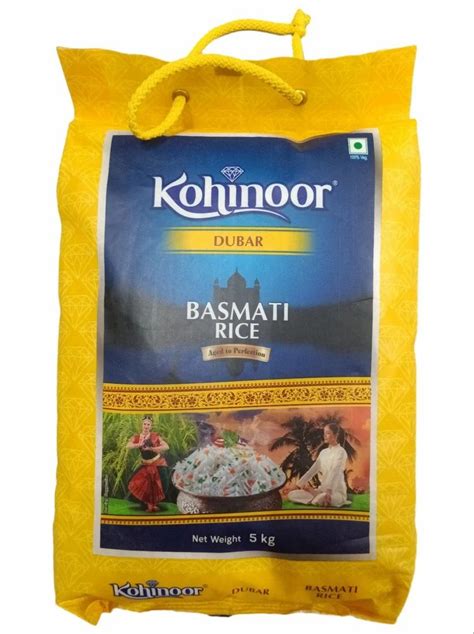 5 Kg Kohinoor Dubar Basmati Rice At Rs 115kg Basmati Rice In Pune