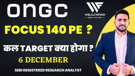 Ongc Share Price Target December Ongc Stock News Today Ongc Share