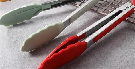 Silicone Tongs For Cooking,Silicone Tips,Kitchen Tongs With Silicone ...