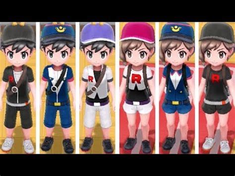 Pokemon Let S Go Pikachu Eevee All Trainer Outfit Locations Youtube