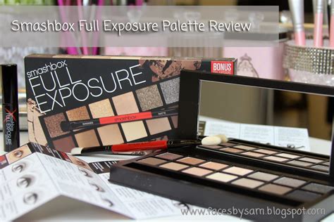 Faces by SAM Beauty Blog: Smashbox Full Exposure Palette Review