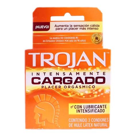 Condones Trojan Con Lubricante Intensificado 3 Pzas Walmart