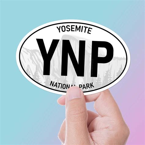 Yosemite National Park Bumper Sticker – Sentinel Supply