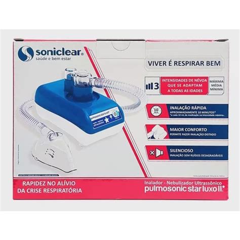 Melhor Aparelho De Inalação - Aparelho de Inalação Silencioso Pulmosonic Star Soniclear em Promoção ...