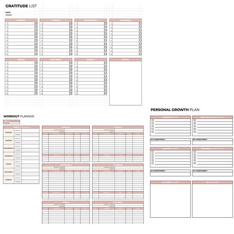 8 Unique Editable 75 Soft Trackers (Excel or Google Sheets) – Kim and Kalee