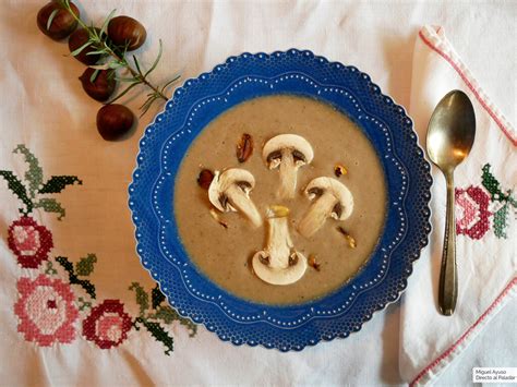 Crema De Setas Y Casta As Una Receta De Oto O Que Es Tambi N Ideal