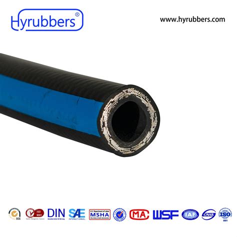 SAE 100 R2at DIN En 853 2sn Flexible Steel Wire Braid Hydraulic Hose