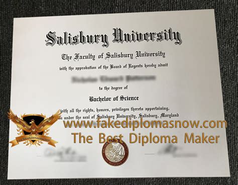 Where can I buy a fake Salisbury University diploma in USA?