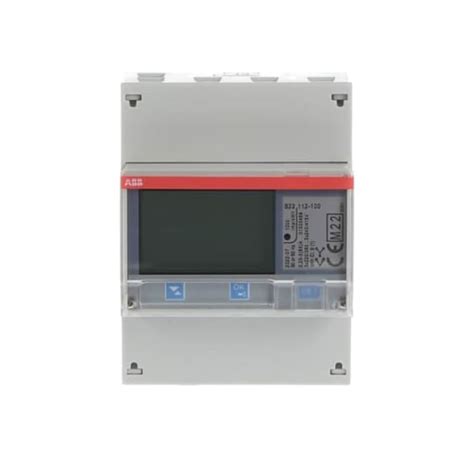 2cma100164r1000 B23 112 100 Abb Abb 3 Phase Lcd Energy Meter Type