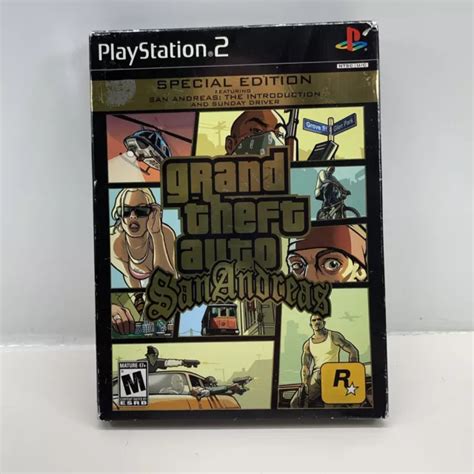 GRAND THEFT AUTO San Andreas Edición Especial Sony PlayStation 2