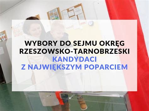 Wybory Do Sejmu Wyniki Kandydaci Z Najwi Kszym Poparciem Okr G