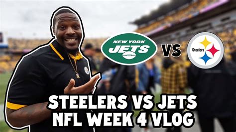 Pittsburgh Steelers Vs New York Jets Vlog Youtube