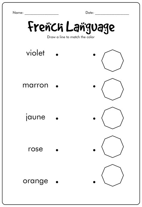 11 Beginner French Worksheets Free Pdf At