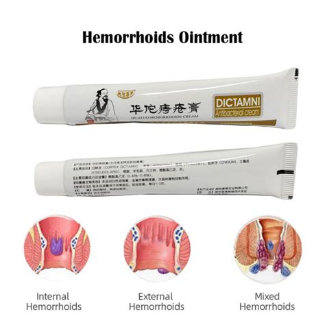 Original Guaranteed Effective Dictamini Hemorrhoids Cream Almoranas