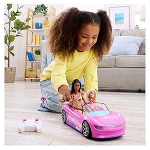Amazon Hot Wheels Barbie RC Toy Car Remote Control Pink