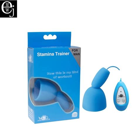 Ejmw Sex Toys For Men Male Erotic Glans Vibrators Silicone Stamina Trainer Male Masturbator Cup