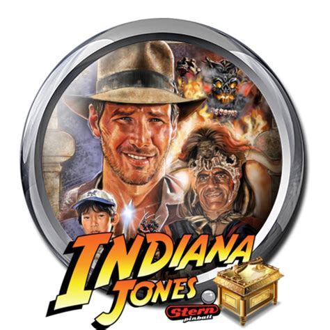 Indiana Jones Stern Tarcisio Style Wheels Virtual Pinball