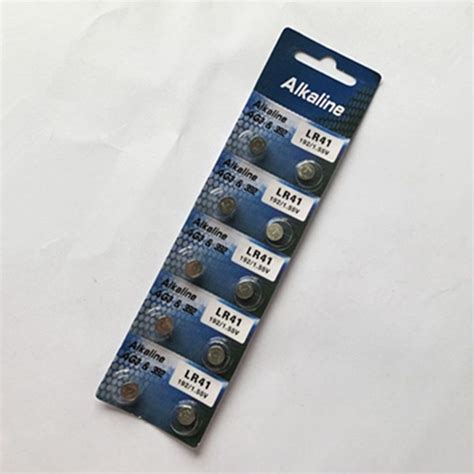 2021 1 5V Button Cell LR41 LR736 AG3 Calculator Battery Watch Battery