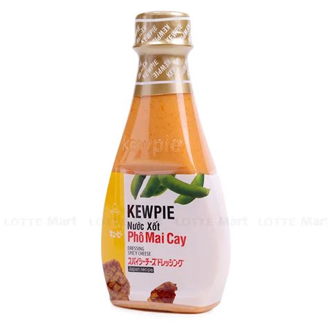 Nước Sốt Phô Mai Kewpie Cay Chai 210ml