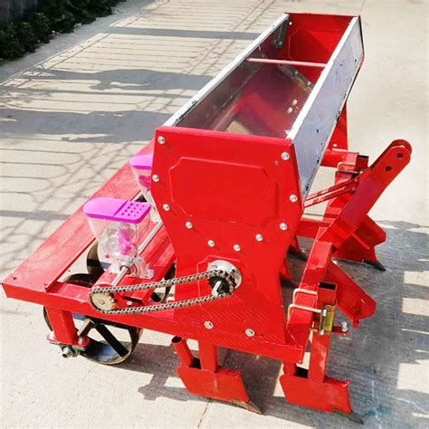rows vegetables planter machine
