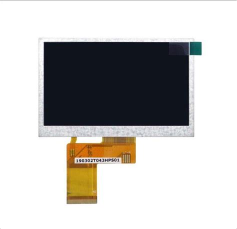 4 3 Inch TFT LCD Display 480X272 Resolution High Brightness LCD Screen