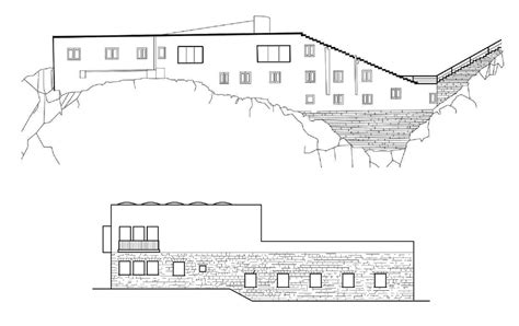 Villa Malaparte Drawings And Floor Plans 2 WikiArquitectura