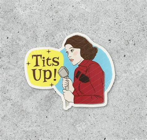 Mrs Maisel Tits Up Sticker Citizen Ruth