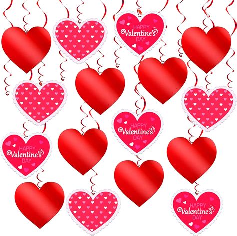 Valentine's Day Hanging Decorations - Pack of 30, No Philippines | Ubuy