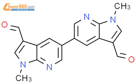 562823 29 4 5 5 Bi 1H Pyrrolo 2 3 B Pyridine 3 3 Dicarboxaldehyde