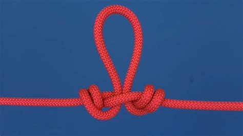 How To Tie A Dropper Loop Knot Youtube