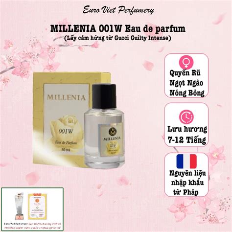 Nước Hoa Nữ MILLENIA 001W thơm lâu Eau De Parfum Lưu Hương 7-12 Tiếng ...