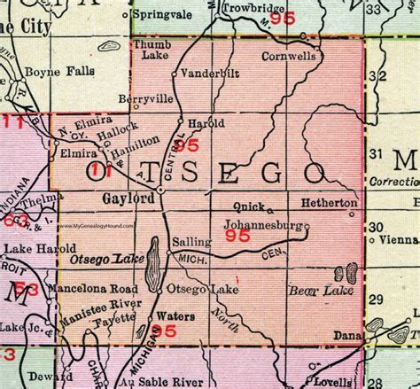 Otsego County Maps Verjaardag Vrouw 2020