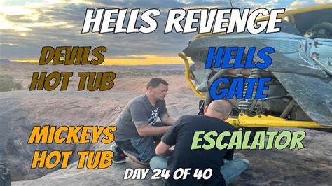 MOAB UTAH Devils Hot Tub Hells Revenge Hells Gate Mickeys Hot Tub Escalator And MORE