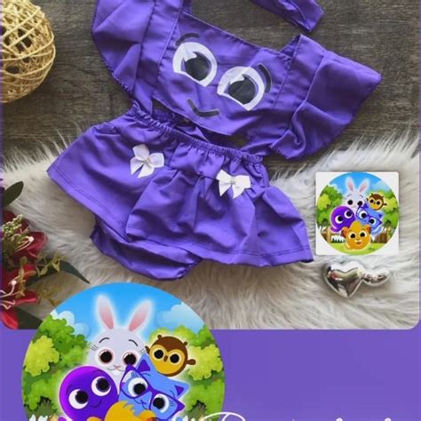 Romper Bolofofos Roupa Infantil para Bebê Nunca Usado 91490056 enjoei