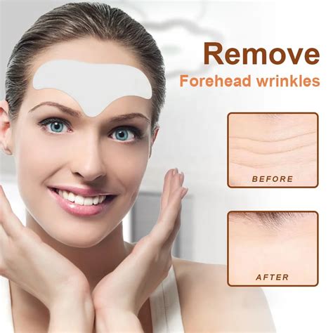 Forehead Wrinkle Patches Smoothing Gel Facial Patches To Reduce Fine