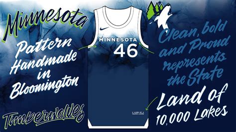 Minnesota Timberwolves 2023 24 City Edition Uniform Lake Life NBA