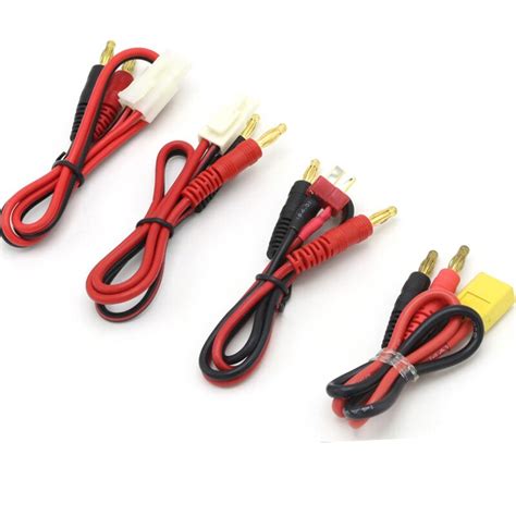 Rc Connector Cable T Plug Deans Connector To Banana Tamiya Plug To