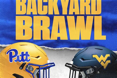 Backyard Brawl 2024 Football Schedule - Rania Valina