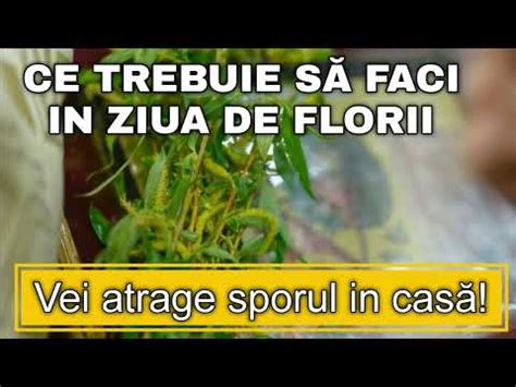 Ce Trebuie S Faci De Florii Ca S Ai Spor N Cas A A O S Atragi